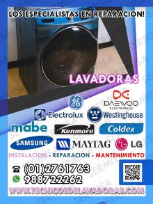 Problemas con su Lavadora? 981091335 ¿No enciende? ¿No centrifuga? LOS OLIVOS 